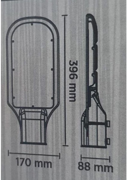 CT-4681 70W/6500K Sokak Armatürü Beyaz fiyatları