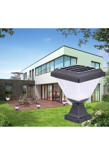30W Beyaz Işık Solar Set Üstü Bahçe Armatür CT-7315