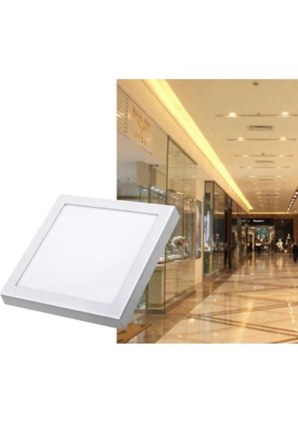 30W Sıva Üstü Kare LED Armatür CT-5274 - Günışığı