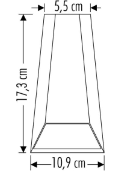 Sekizgen LED Malta Dekoratif Aplik CT-7063 modelleri