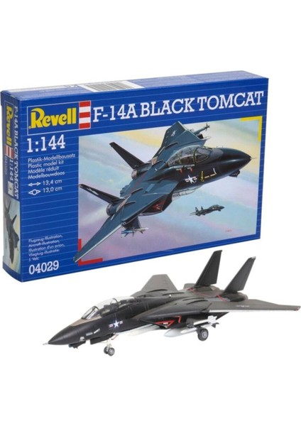 Maket Seti 1:144 F 14A Tomcat Black Bunny 4029