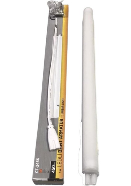 5W T5 Ledli Anahtarlı Bant Armatür CT2466 Beyaz Işık modelleri