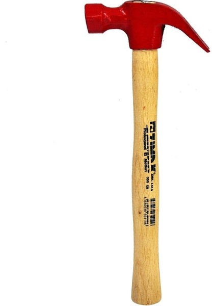 Rogen Home Zimak Ahşap Saplı Çatallı Çekiç 300 gr