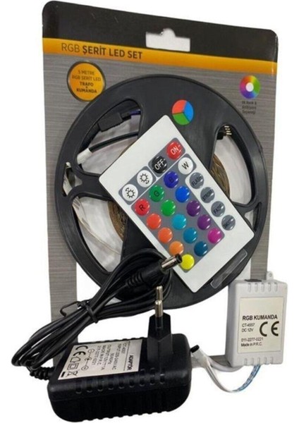 CT-4557 Rgb Şerit LED Set 54 Cip 2835