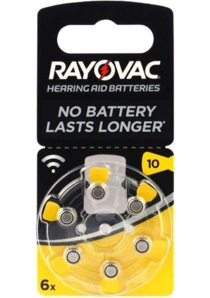10 Numara Kulaklık Pili Işitme Cihazı Pili 10 Paket 60 Adet fiyatları