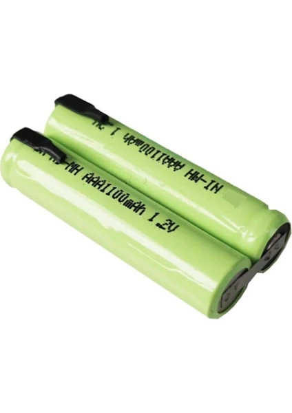 2.4V 1100MAH Aaa Ince Pilli Traş Makinesi Pili