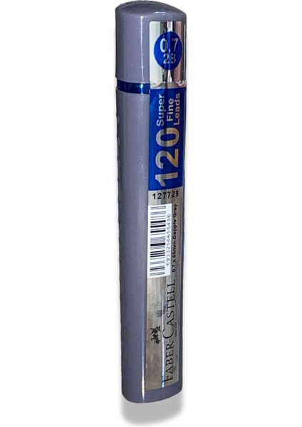 Faber Castell 0.7 2b 60 mm Min 120 Li Pastel Gri