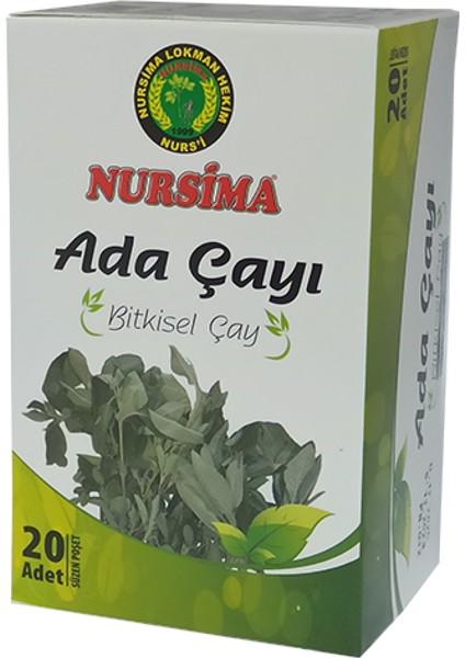 Ada Çayı Bitkisel Çay 20'li Süzen Poşet
