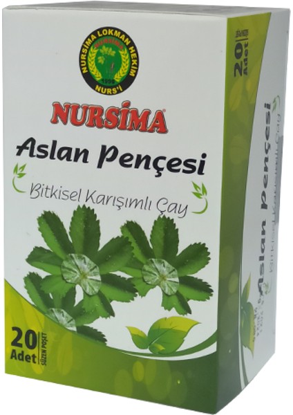 Aslan Pençesi Bitkisel Karışımlı Çay 20'li Süzen Poşet