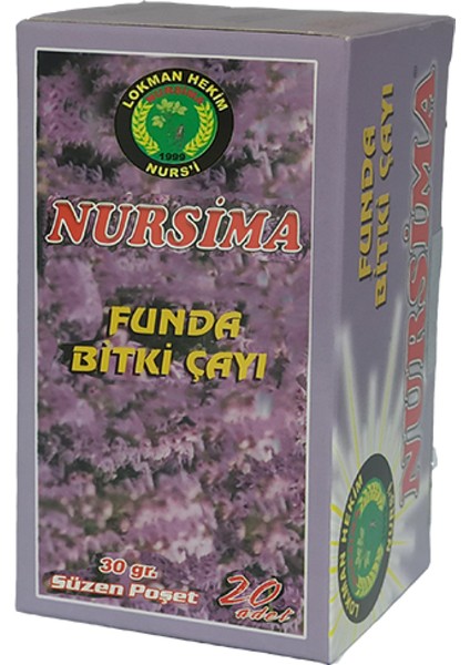Funda Bitki Çayı 20'li Süzen Poşet
