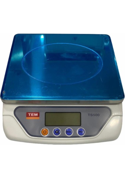 Tem TS-500 25 kg 1 Gr. Paslanmaz Kefeli Hassas Terazi