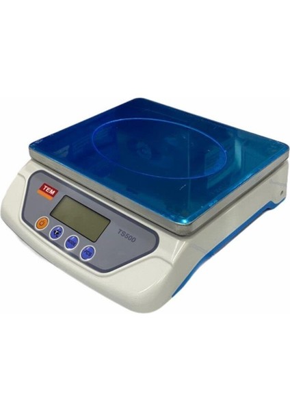 Tem TS-500 25 kg 1 Gr. Paslanmaz Kefeli Hassas Terazi