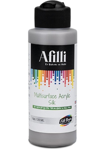 Afilli Multisurface Akrilik Ipeksi Mat 120 ml Beyaz modelleri