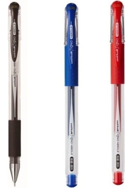 UM-151ND 0.38 Iğne Uçlu Jel Kalem 3 Renk
