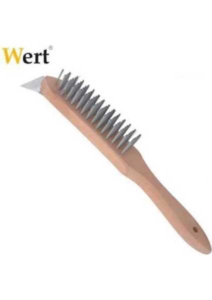 Wert 2771 Tel Fırça (Ahşap Saplı) W