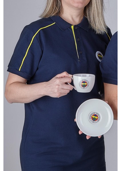 Neva N3424 Fenerbahçe Lisanslı Arma Logo 2'li Çay Fincan Takımı modelleri