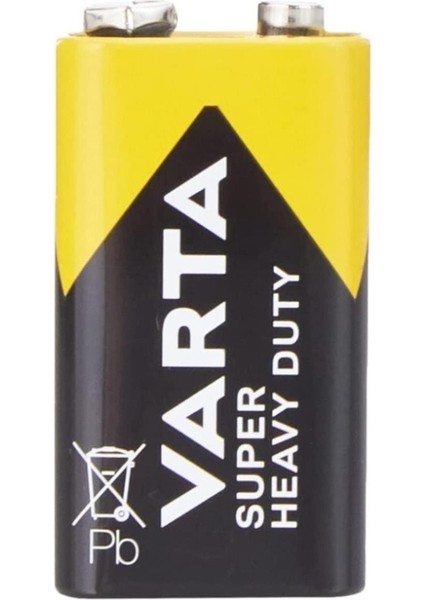 Varta Superlıfe Çinko 9 Volt Pil 12LI Paket fiyatları