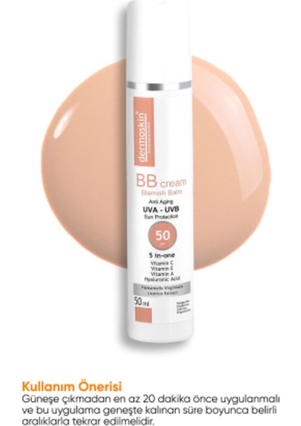 Bb Krem Spf 50+ 50ML