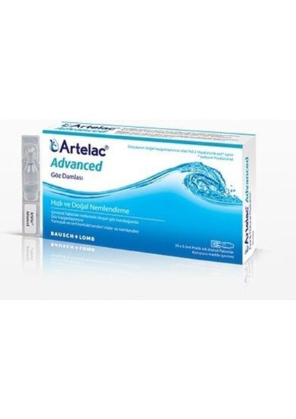 Artelac Advanced Suni Gözyaşı 0,5 ml x 30 Adet 769234497603