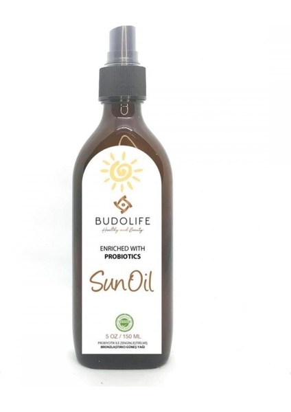 Sun Oil Probiyotik Bronzlaştırıcı Yağ 150 ml