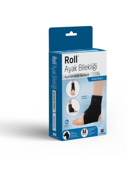 Ayak Bilekliği Ligament Destekli Ayarlanabilir Bedenli