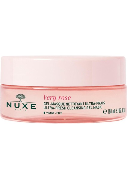 Very Rose Temizleyici Jel Maske 150 ml Nuxe