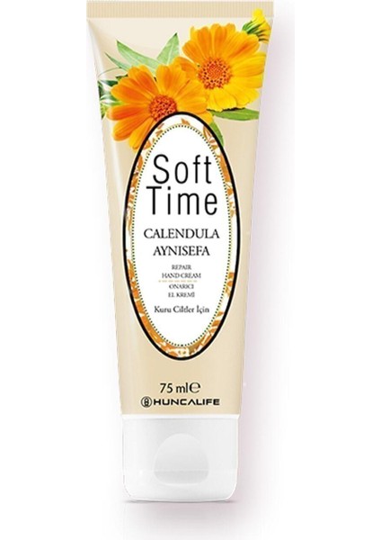 Soft Time Aynısefa Çiçekli, Onarıcı El Kremi 75 ml