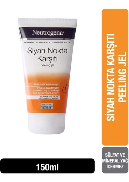 Siyah Nokta Karşıtı Peeling Jel 150 ml fiyatları