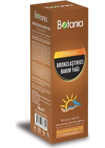 Bronzlaştırıcı Bakım Yağı 150 ml