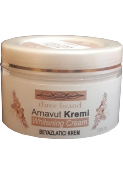 Three Brand Whitening Cream 100 ml Arnavut Kremi Aklık Kremi