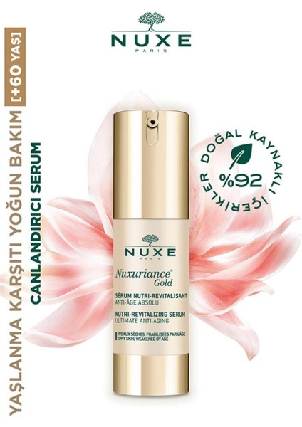 Nuxuriance Gold Nutri Revitalizing Serum 30 ml Nuxe 3264680015939