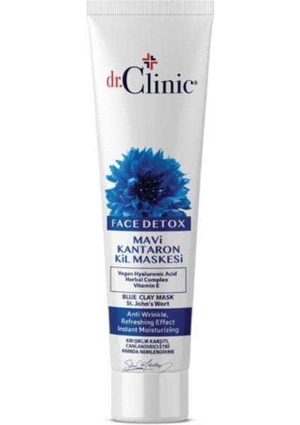 Dr.clınıc Dermaroller Dr.clinic Mavi Kantaron Kil Maskesi 100 ml