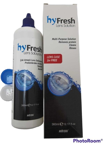 Hyresh 360 ml Çok Amaçlı Kontak Lens Bakım Solüsyonu Hyfresh Hyfresh 360