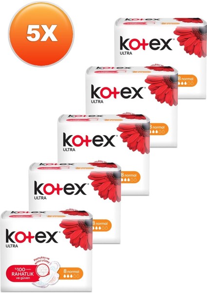 Ultra Normal Ped 8'li Beşli Set fiyatları