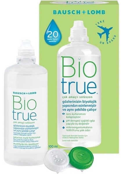 Bio True 100 ml Lens Solisyonu