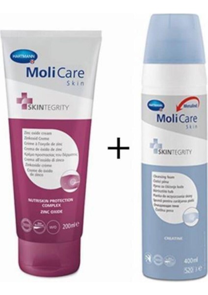 Hartmann Molicare Bakım Seti Krem Sprey
