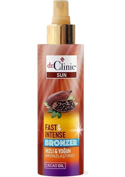 Dr.clinic Güneşe Karşı Yoğun Bronzlaştırıcı Sprey 150 ml fiyatları
