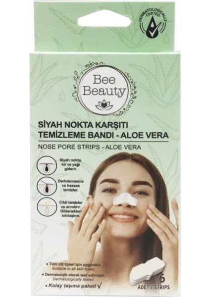 Bee Beauty Siyah Nokta Karşıtı Temizleme Bandı