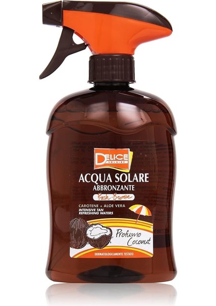 Solaire Acqua Abbronzante Sprey 500ML Bronzlaştırıcı Güneş Suyu