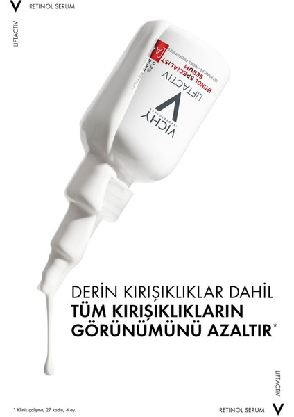 Vichy Liftactiv Retinol Specialist Derin Karşıtı Serum 30 ml fırsatları