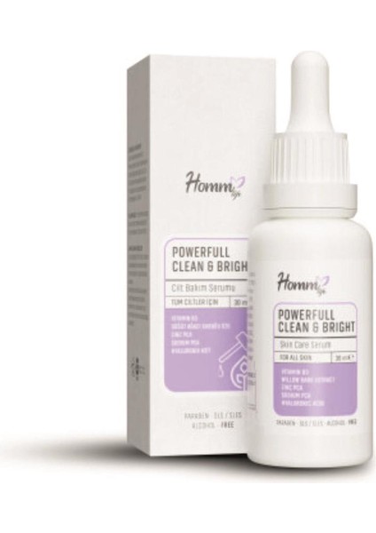 Homm Life Powerfull Clean & Brıght Serum 30 ml