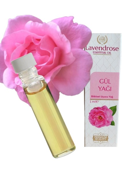 Gül Yağı 1 ml + Özel Hediye Kutulu