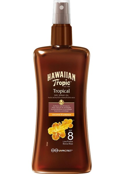 Koruyucu ve Bronzlaştırıcı Yağ Spf 8