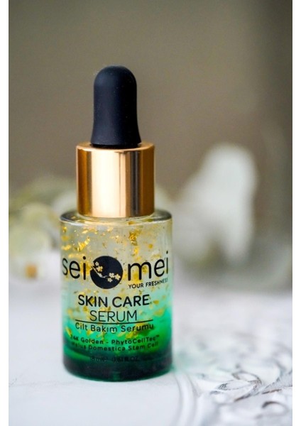 Sei Mei 24 K Skin Care Serum Cilt Bakım Serumu Altın Parç Klı ve Serum