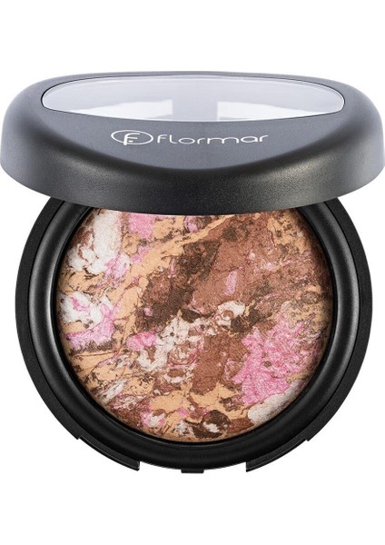 Flormar Pudra - Baked Powder Marble Beige Gold 9 G 8690604131228