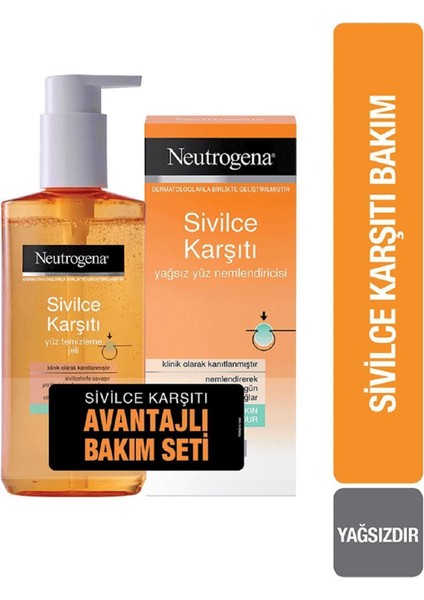 Karşıtı Cilt Bakım Seti 2'li