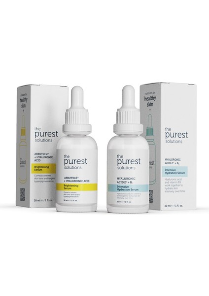 The Purest Solutions Lekeli ve Nemsiz Ciltlere Özel Cilt Bakım Seti modelleri