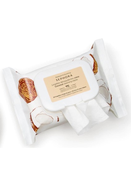 Clean Cleansing & Gentle Exfoliating 20 Wipes