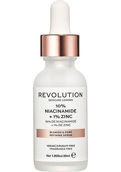 Revolution Skincare Leke ve Gözenek Arındırıcı Serum 30 ml