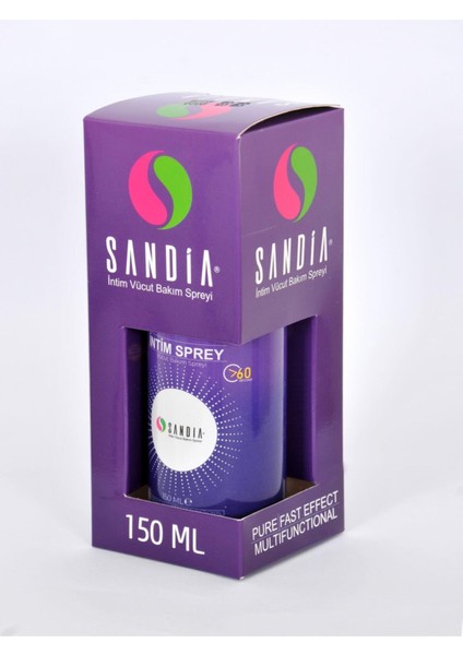 Intim Genital Temizleme Spreyi 150ml ( - ) Sandia Intim